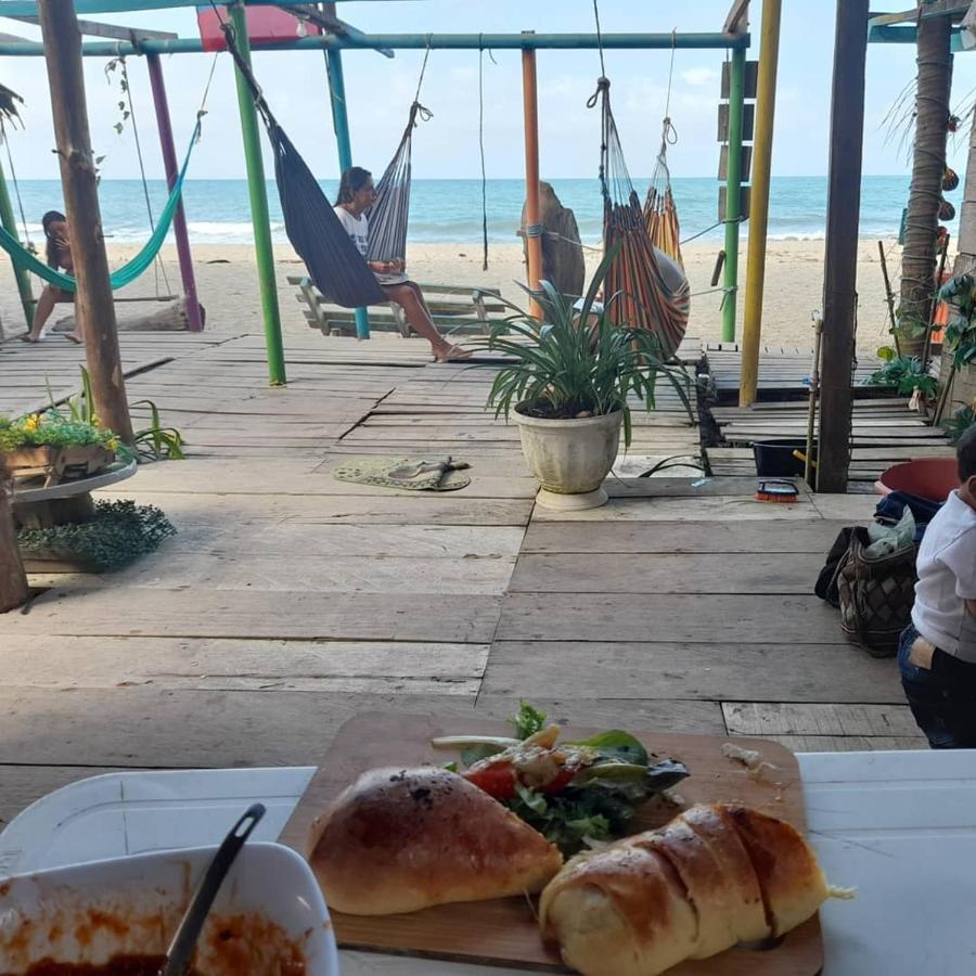 Hostal Velero Relax Guachaca Buitenkant foto