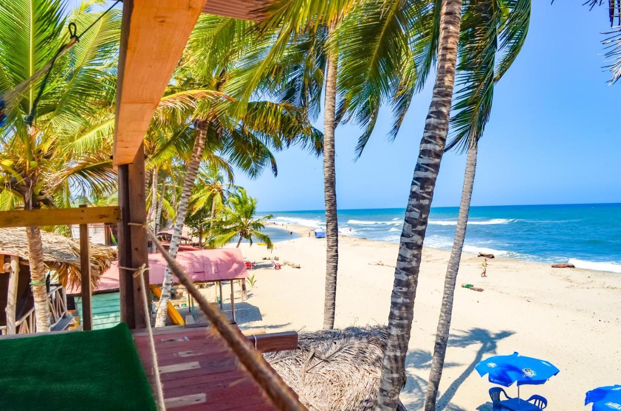 Hostal Velero Relax Guachaca Buitenkant foto