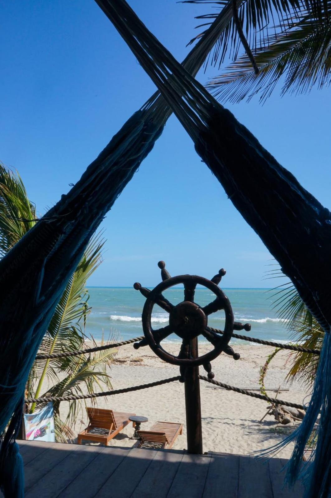 Hostal Velero Relax Guachaca Buitenkant foto