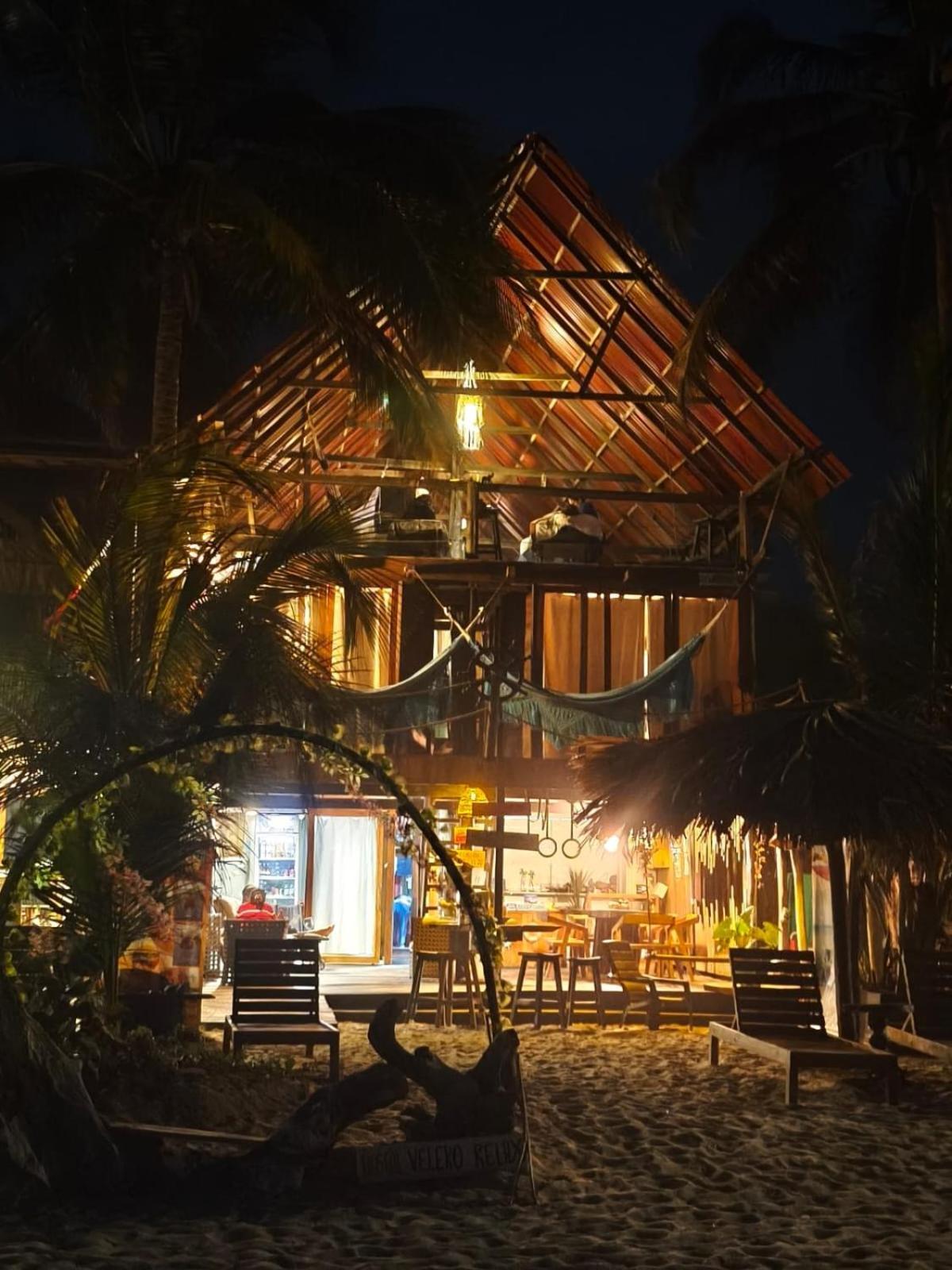 Hostal Velero Relax Guachaca Buitenkant foto